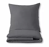 Luxuriöses Bettset aus Mako-Satin 100% Baumwolle 135x200 155x220 200x200 200x220