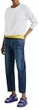 United Colors of Benetton Damen Maglia G/C M/L 1091d10d6 Pullover, Weiß, L