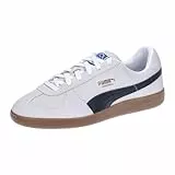 PUMA Herren Handball Indoor Court Shoe, Puma White Puma Black Gum, 43 EU