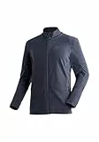 Maier Sports Dennis Jacket M Herren Midlayer, pflegeleichte Fleece-Jacke mit 2 RV-Taschen, Regular Fit