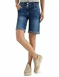 Cecil Slim Leg Jeansshorts im Casual Fit