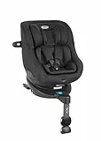 Graco Turn2Me™ i-Size R129, 360° drehbarer Reboarder mit ISOFIX, Autositz für Kinder von 0-4 Jahre (40-105 cm), 5-Punkt-Gurt und Liegeposition, schwarz, Midnight