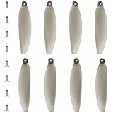 PLEGBLE 8PCS Propeller für Luftaufnahmen faltender Quadcopter Zubehör Drohne PL-710 Klapppaddel Ersatzteile