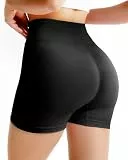 RIOJOY Sport Shorts Damen, 4D High-Waisted Workout Short für Frauen, Nahtlose 4'' Bauchkontroll Scrunch Butt Lifting Impact, Versteckte Tasche Yoga Athletic Biker