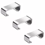 Cabilock Sushi Zubehör Essstäbchen Halter Edelstahl Besteckbank Stäbchenbänke 3 Stücke Silber Essstäbchen Messer Löffel Ablage Restaurant Zuhause Abendessen Esszimmer Essstäbchen Edelstahl
