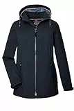 STOY Damen Softshelljacke mit abzippbarer Kapuze STS 7 WMN SFTSHLL JCKT, dunkelnavy, 50, 43091-000