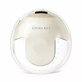 KISSBOBO K5 Elektrische Milchpumpe, 4 Modi, 19 Stufen, Freihändig, Starke 280 mmHg Saugleistung, Hilft Müttern, Mehr Milch zu Produzieren (1 Stück/Beige)
