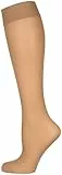 Nur Die Knie Fit in Form 40 DEN starke Stützwirkung entlastende semi-transparente Nylon Fein-Kniestrümpfe breiter Komfortbund Damen