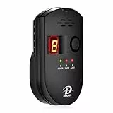 D MODUN Gasmelder, Erdgas/LPG/Kohlengas Lecksucher, einsteckbarer Gasmonitor mit akustischem Alarm und LED Digitalanzeige, Methan Propan Butan Alarm für brennbare Gase in der Küche, Wohnmobil, Garage