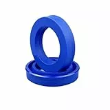 Lip Seals Radialwellen-Hydraulikdichtung (IDxODxTHK), ID 4–15 mm, Polyurethan-Kolbenwelle, Kolbenstange, PU-Einlippen-U-Cup-Öldichtungs-O-Ring Radial Seals Rotary Seals (Size : 6x13.5x5(1pcs))
