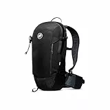 Mammut Lithium 15 | Kleiner Outdoor Rucksack, Wanderrucksack für Damen und Herren, Leichter Sportrucksack, Zum Trekking und Wandern, Trinksystem-Kompatibel | Black, 15l