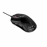 HyperX Pulsefire Haste Gaming-Maus – Ultraleicht, 59g, Wabenschale, Hex-Design, HyperFlex-Kabel, bis zu 16.000 DPI, 6 programmierbare Tasten