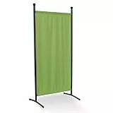 Angerer Freizeitmöbel GmbH Stellwand - Raumteiler & Raumtrenner Sichtschutz - Outdoor Paravent für Windschutz & Schatten auf Balkon (178 x 82 cm, hellgrün)
