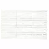 Legamaster 7-455419 Einlegeetiketten für Legamaster Etikettenträger, perforiert, 90 Stück, 20 x 60 mm, weiß