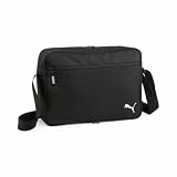 PUMA TEAM Messenger Bag, Unisex-Erwachsene Schultertaschen, PUMA Black, OSFA -