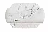 Kleine Wolke Nackenpolster Marble Anthrazit 32 x 22 cm