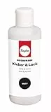 Rayher Decoupage Kleber & Lack, matt, Flasche 80 ml, Papierkleber, für Decoupagepapiere, Collagen, Mixed-Media Technik, transparenter Kleber und Schutzlack in einem, 35103000