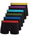 Tazzio Boxershorts 6er Pack Herren Unterwäsche Unterhosen Männer Retroshorts BS1001 (Mix, L)