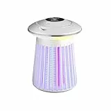Mozzy Guard Mosquito Zapper, Neu Müickenlampe Original, Mückenlampe Akku, Mückenlampe Camping, Moskito Lampe, Tragbar, Wiederaufladbar, Wasserdicht Ipx4 (Weiß)