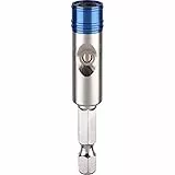 kwb One-Touch magnetischer Schnellwechsel-Bithalter - Einfacher Bitwechsel mit automatischer Freigabe - 1/4'' Zoll Sechskantschaft, 65 mm Länge