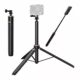 SMALLRIG 59' Selfie-Stativ für GoPro Hero 13/12/11/10,für DJI Action 5 Pro/4/3/Osmo360 Nano, unsichtbar für Insta360 X4/X5 Panoramakamera,Verstellbarer Griff für Action-Kameras, VT-08-5284