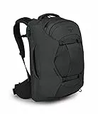 Osprey Farpoint Herren Reiserucksack, 40L, Tunnel Vision Grey, O/S