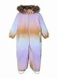 Name IT Mädchen NMFSNOW10 Suit AOP FO NOOS Schneeanzug, Subdued Blue/AOP:Flow, 86