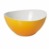 omada Design Salatschüssel für Pasta und Salat, Schale aus zweifarbigem beständigem Kunststoff, Trendy Linie, 20cm Durchmesser, 1,5lt Kapazität, geeignet für den Geschirrspüler