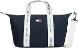 Tommy Jeans Damen Tote Bag Tasche Daily Mini mit Logo-Print, Blau (Dark Night Navy), Einheitsgröße