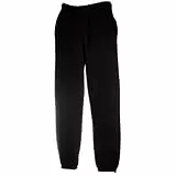 Fruit of the Loom Herren Trainingshose Premium 70/30 (L) (Schwarz)