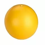 Kerbl Pet Hundespielball, Hundespielzeug, Treibspielball, gelb, Kunststoff, Ø30cm, 800g, robust und langlebig, schwimmfähig, Made in Germany