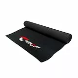 Christopeit Sport Bodenschutzmatte Größe M - Multifunktionsmatte für Heimtrainer, Kleinfitnessgeräte - 120 x 60 x 0,3 cm