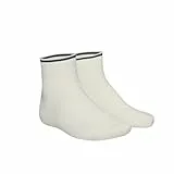 Susa Unisex Angora Fußwärmer S8080166 Socken, Wollweiß, L EU