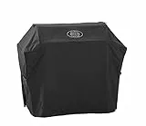 RÖSLE Abdeckhaube BBQ-Station VIDERO G6/G6-S, Hochwertige Schützhülle aus 100% Polyester mit PU-Beschichtung, praktischer Reißverschluss, wetterfeste Abdeckung, Schwarz