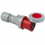 PCE CEE-Kupplung Power Twist, 5p 63A, rot, IP67
