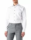Seidensticker Herren Business-Hemd - Regular Fit - Bügelfrei- Kent-Kragen - Langarm - 100% Baumwolle Weiß (Weiß 01) 46