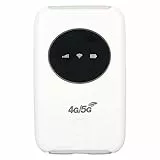 VBESTLIFE 4G LTE Mobile Hotspot, Tragbarer Entsperrter 300 Mbit/s WLAN-Router mit SIM-Kartensteckplatz, Unterstützt B1 2 3 5 7 8 20 40, 3200 MAh Akku