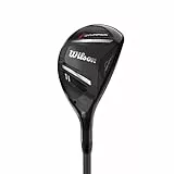 Wilson Herren DYNAPWR Men's Hybrid Golf Clubs Golfschläger, Schwarz/Rot, 4'