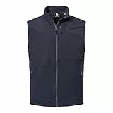 Schöffel Herren Fleece Vt Style Ash MEN, Weste aus schnell trocknendem Micro Fleece, Outdoor Weste mit mehreren Taschen, navy blazer, 58
