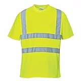 Portwest Warnschutz-T-Shirt, Größe: XL, Farbe: Gelb, S478YERXL