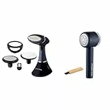 Russell Hobbs Wäschepflege-Set: Dampfglätter Bügeleisen Multi Steam Genie Pro Aroma 28041-56 + Fusselentferner [Leicht & Kompakt] Revive 27660-56