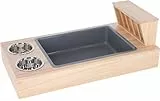 Kerbl Pet Buddel- und Futterstation, Fressstation, Buddelkiste, 70x36x24cm, Kiefernholz, Tierfütterung, Nager, für Innen- und Außenbereich