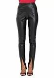 ONLPAPAYA Faux Leath Slit Legging CC OTW
