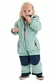 Killtec first instinct by killtec unisex Skijacke wasserdicht/Funktionsjacke mit Kapuze und Schneefang FISW 38 MNS SKI JCKT, dunkelblau, 110, 39916-000, stahlmint