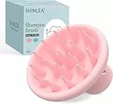 SHINLEA Silikon Kopfhaut Massager Shampoo Bürste, eine Kopfhautbürste, die das Haarwachstum fördert und Schuppen entfernt, doppelte Verwendung von trocken und nass