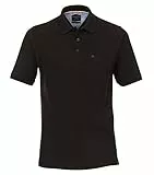 CASAMODA Herren Poloshirt 004270 Gr. Large (Herstellergröße: L) Schwarz (schwarz 80)