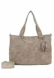 Fritzi aus Preussen Schultertasche Umhängetasche Joly Waffly Shoulder Bag Old Wood braun