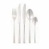 Russell Hobbs 20-teiliges Besteckset - Vienna, 18/0 Edelstahlbesteck, 4 Gedecke, Tischgeschirr mit Gabeln, Messern, Steakmesser, Esslöffeln, Teelöffeln, spülmaschinenfest, 15 Jahre Garantie