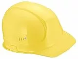 Uvex Superboss Schutzhelm - Belüfteter Arbeitshelm für die Baustelle - Gelb