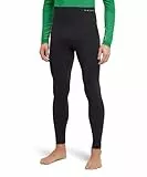 FALKE Herren Baselayer-Hose Wool-Tech Long M Ti Wolle Funktionsmaterial schnelltrocknend 1 Stück, Schwarz Black 3000, XL